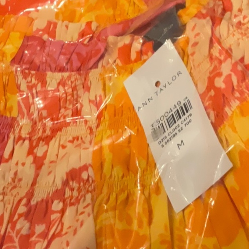 Ann Taylor | Patchwork Floral Maxi Dress Various Sizes Available - Picture 5 of 5